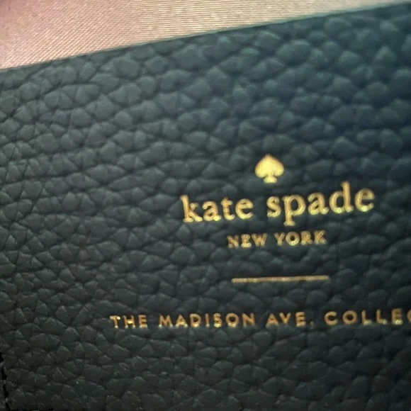 Kate Spade Black Leather Flower Shoulder Bag - Picture 9 of 12